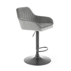 'H103 Ash Grey Bar Stool'