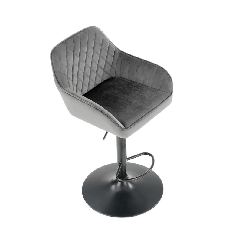 'H103 Ash Grey Bar Stool' 'H103 Ash Grey Bar Stool'