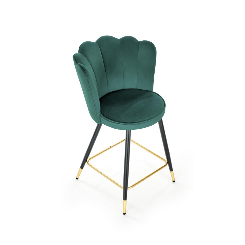 'H106 Dark Green Bar Stool' 'H106 Dark Green Bar Stool'