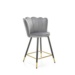 'H106 Ash Gray Bar Stool'
