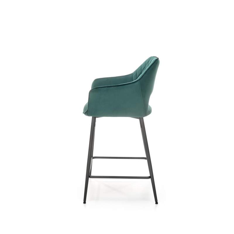 'H107 Dark Green Bar Stool' 'H107 Dark Green Bar Stool'