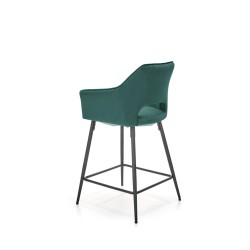 'H107 Dark Green Bar Stool' 'H107 Dark Green Bar Stool'