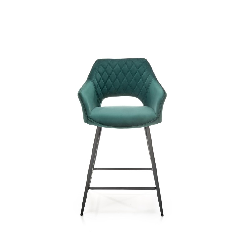 'H107 Dark Green Bar Stool' 'H107 Dark Green Bar Stool'