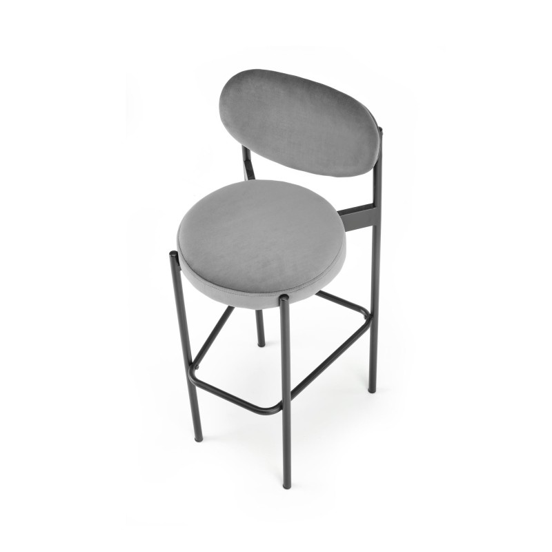 'H108 Ash Gray Bar Stool' 'H108 Ash Gray Bar Stool'