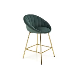 'H112 Dark Green / Gold Bar Stool' 'H112 Dark Green / Gold Bar Stool'