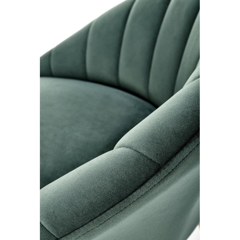 'H112 Dark Green / Gold Bar Stool' 'H112 Dark Green / Gold Bar Stool'