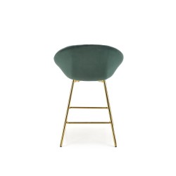 'H112 Dark Green / Gold Bar Stool' 'H112 Dark Green / Gold Bar Stool'