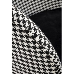 'H113 Black / White Bar Stool' 'H113 Black / White Bar Stool'