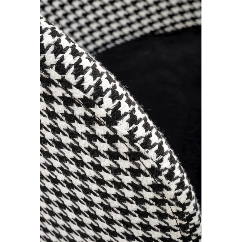 'H113 Black / White Bar Stool' 'H113 Black / White Bar Stool'