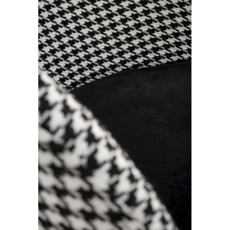'H113 Black / White Bar Stool' 'H113 Black / White Bar Stool'