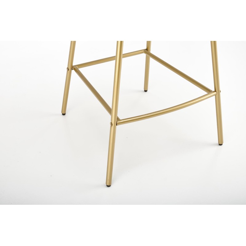 'H113 Black / White Bar Stool' 'H113 Black / White Bar Stool'