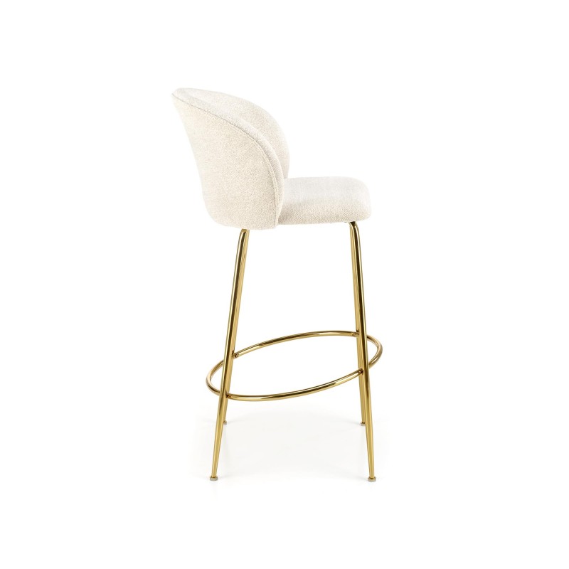 'H116 Cream / Gold Bar Stool' 'H116 Cream / Gold Bar Stool'