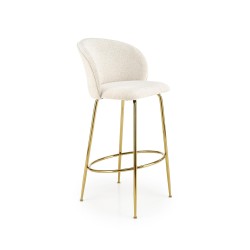 'H116 Cream / Gold Bar Stool' 'H116 Cream / Gold Bar Stool'