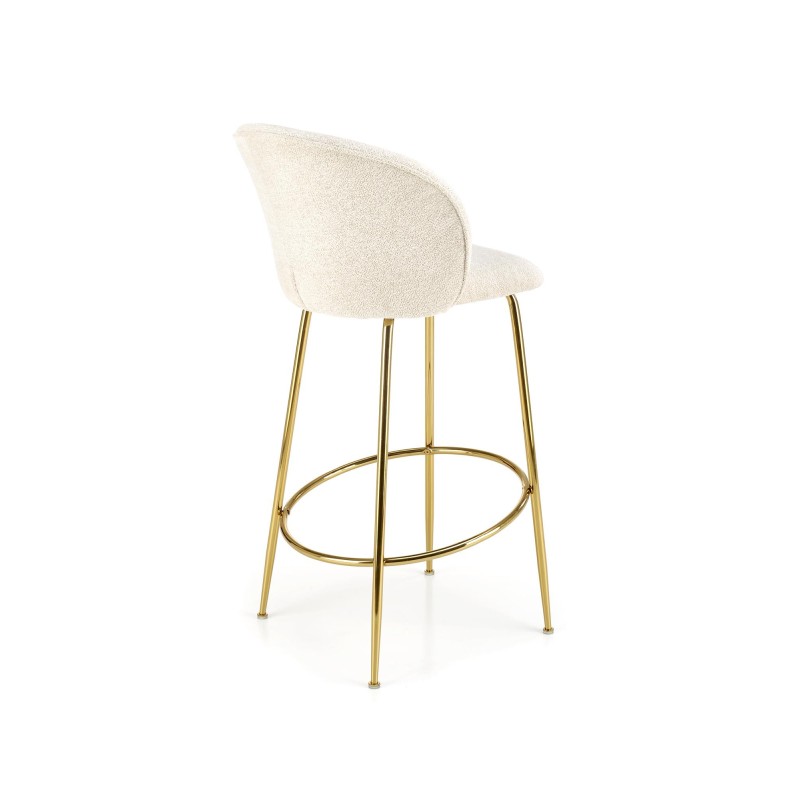 'H116 Cream / Gold Bar Stool' 'H116 Cream / Gold Bar Stool'