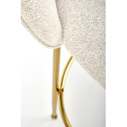 'H116 Cream / Gold Bar Stool' 'H116 Cream / Gold Bar Stool'