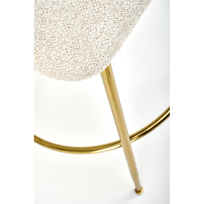 'H116 Cream / Gold Bar Stool' 'H116 Cream / Gold Bar Stool'