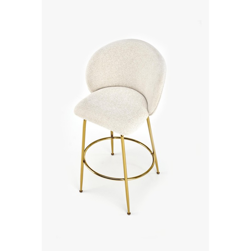 'H116 Cream / Gold Bar Stool' 'H116 Cream / Gold Bar Stool'