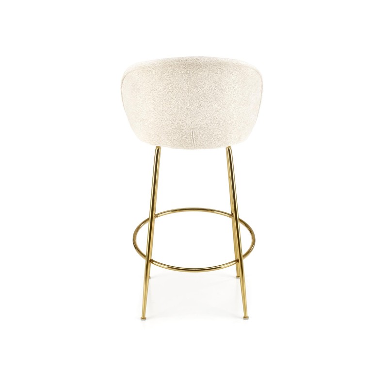 'H116 Cream / Gold Bar Stool' 'H116 Cream / Gold Bar Stool'