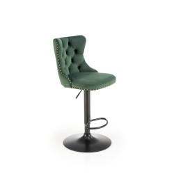 'H117 Dark Green Bar Stool'