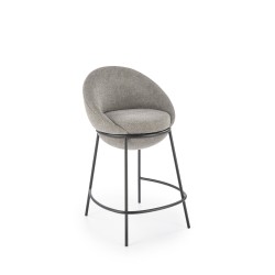 'H118 Ash Grey Bar Stool'