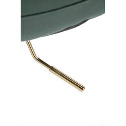 'H120 Bar Stool with Gold Legs and Dark Green Seat' 'H120 Bar Stool with Gold Legs and Dark Green Seat'