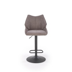 'H122 Bar Stool - Black Legs, Ash Grey Seat' 'H122 Bar Stool - Black Legs, Ash Grey Seat'