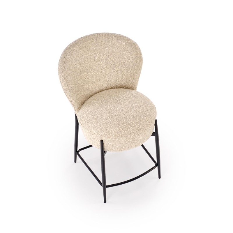 'H126 Beige Bar Stool' 'H126 Beige Bar Stool'