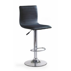 'H21 Black Bar Stool'