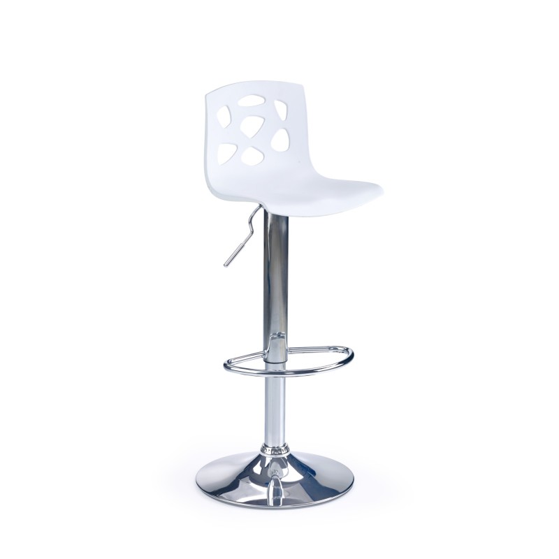 'H48 White Bar Stool' 'H48 White Bar Stool'