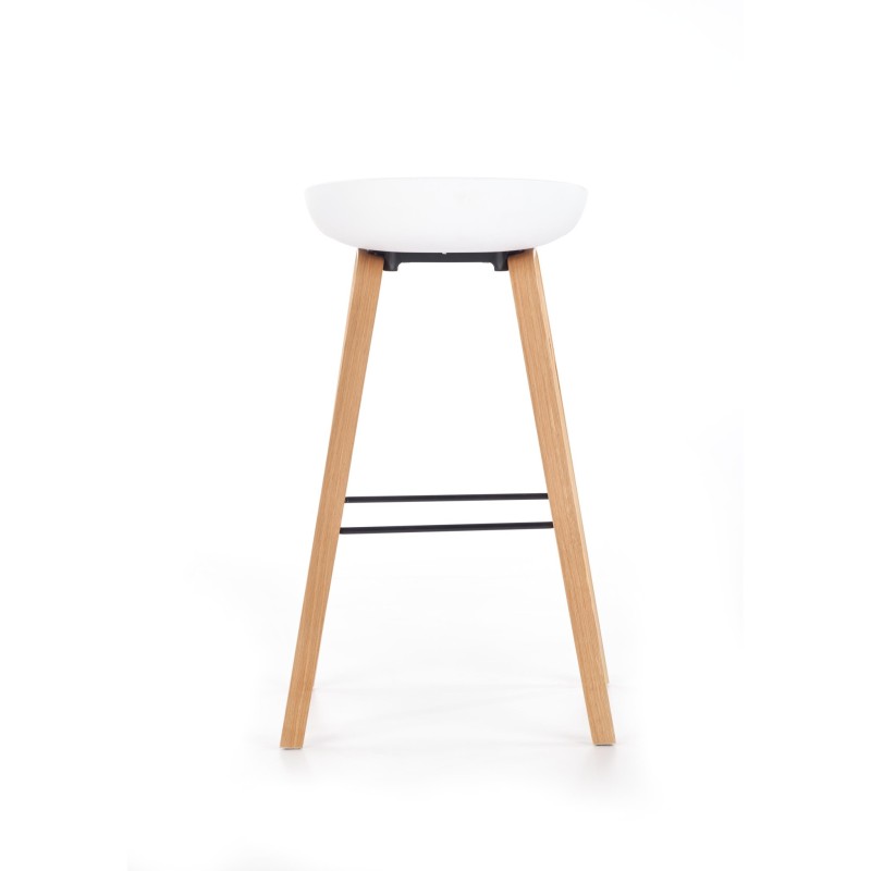 'H86 White/Ash Bar Stool' 'H86 White/Ash Bar Stool'