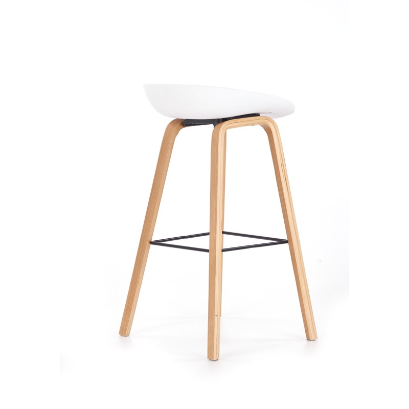 'H86 White/Ash Bar Stool' 'H86 White/Ash Bar Stool'