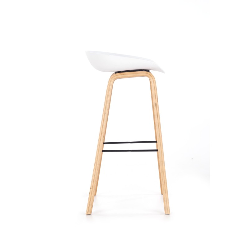 'H86 White/Ash Bar Stool' 'H86 White/Ash Bar Stool'