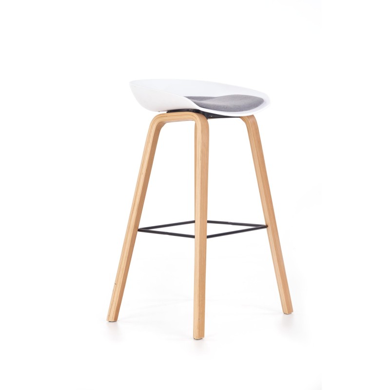 'H86 White/Ash Bar Stool' 'H86 White/Ash Bar Stool'