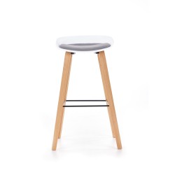 'H86 White/Ash Bar Stool' 'H86 White/Ash Bar Stool'