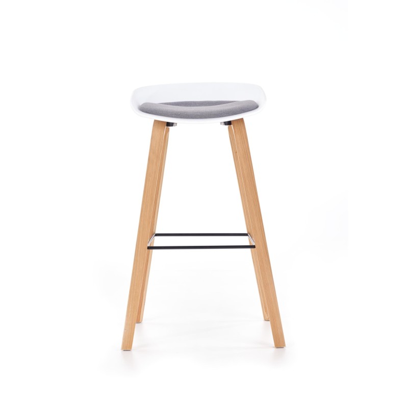'H86 White/Ash Bar Stool' 'H86 White/Ash Bar Stool'