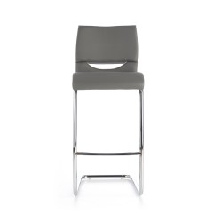 'H87 White / Ash Gray Bar Stool' 'H87 White / Ash Gray Bar Stool'