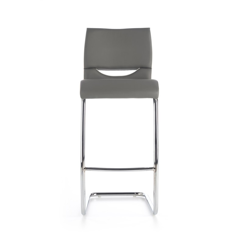 'H87 White / Ash Gray Bar Stool' 'H87 White / Ash Gray Bar Stool'