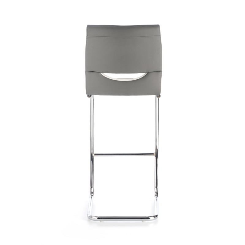 'H87 White / Ash Gray Bar Stool' 'H87 White / Ash Gray Bar Stool'