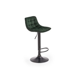 'H95 Dark Green Bar Stool'