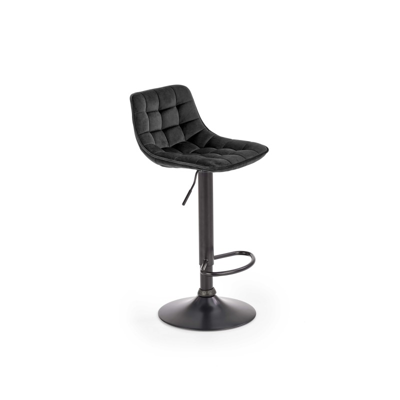 'H95 Black Bar Stool' 'H95 Black Bar Stool'