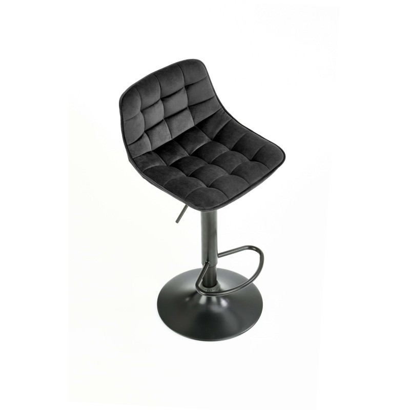 'H95 Black Bar Stool' 'H95 Black Bar Stool'