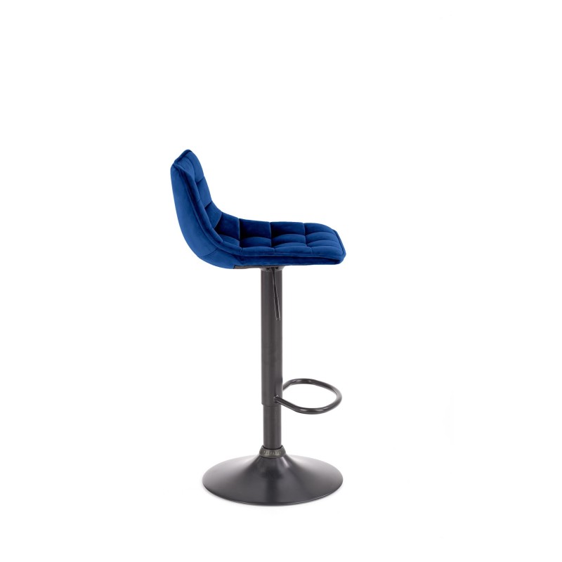 'H95 Navy Blue Bar Stool' 'H95 Navy Blue Bar Stool'