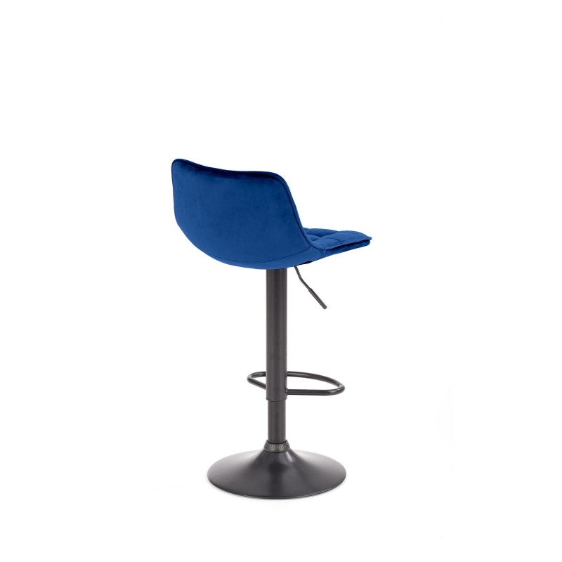 'H95 Navy Blue Bar Stool' 'H95 Navy Blue Bar Stool'