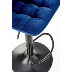 'H95 Navy Blue Bar Stool' 'H95 Navy Blue Bar Stool'