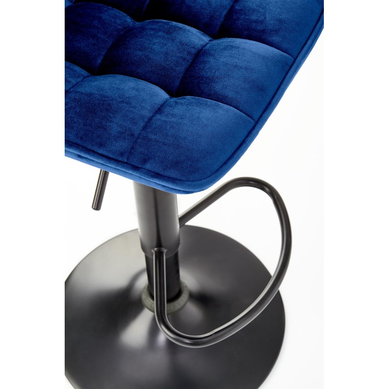 'H95 Navy Blue Bar Stool' 'H95 Navy Blue Bar Stool'