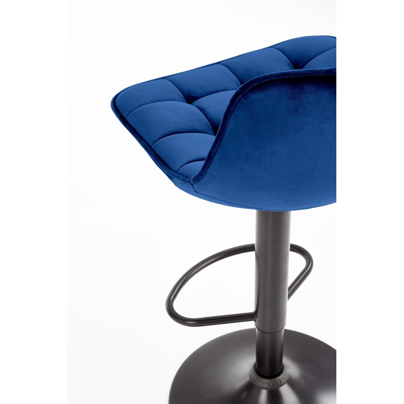 'H95 Navy Blue Bar Stool' 'H95 Navy Blue Bar Stool'