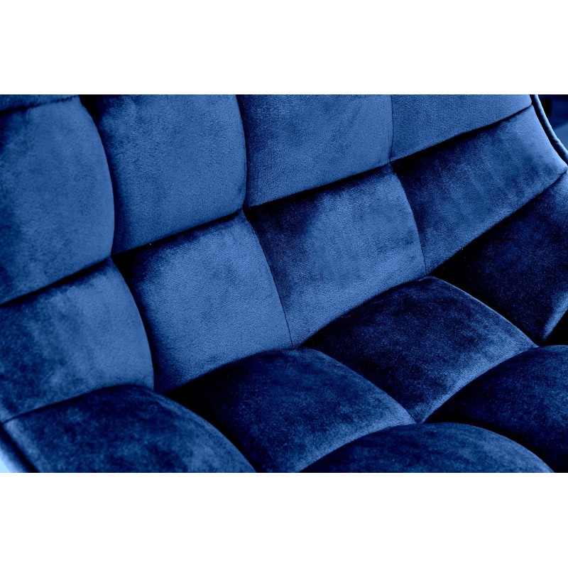 'H95 Navy Blue Bar Stool' 'H95 Navy Blue Bar Stool'