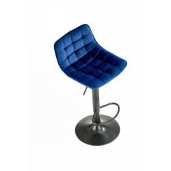 'H95 Navy Blue Bar Stool' 'H95 Navy Blue Bar Stool'