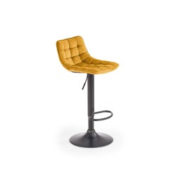 'H95 Mustard Bar Stool'