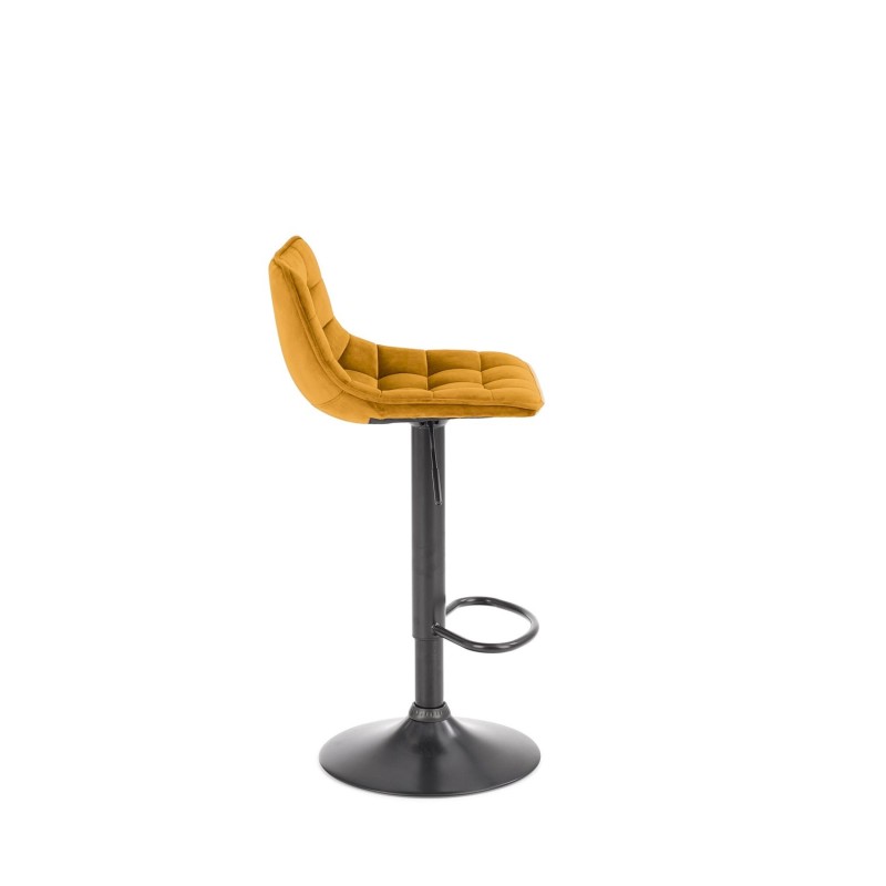 'H95 Mustard Bar Stool' 'H95 Mustard Bar Stool'